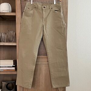 Dickies Men's Khaki Carpenter Pants